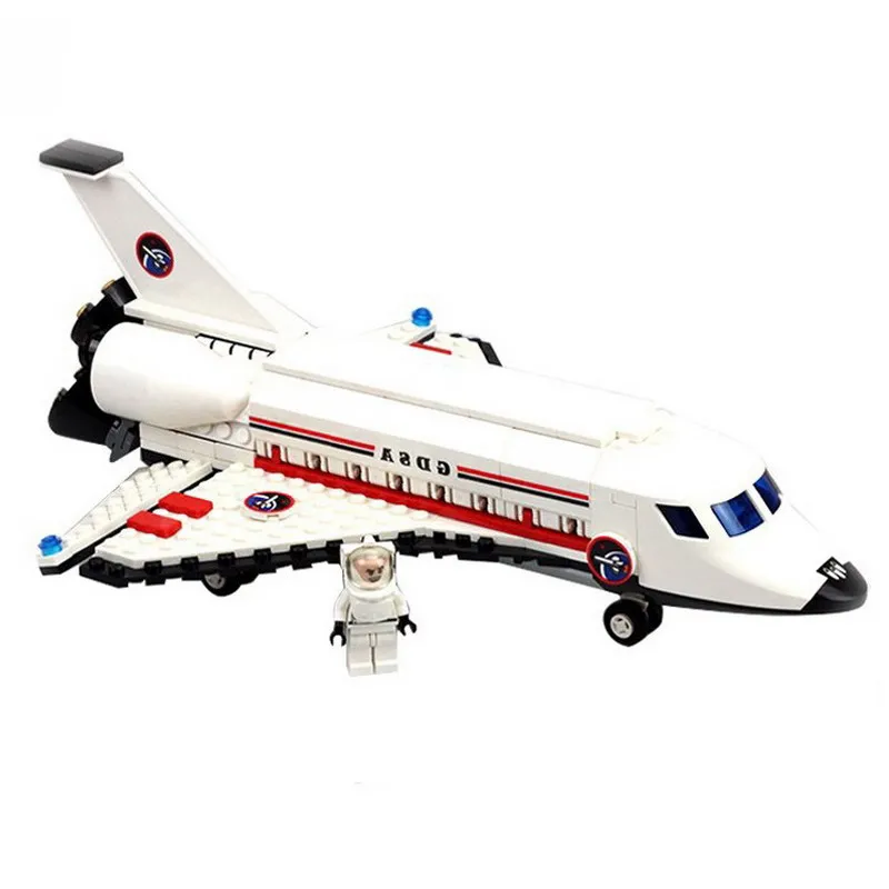 GUDI 8814 City Space Shuttle Explorer Космический порт строительные блоки центр ракеты вертолет
