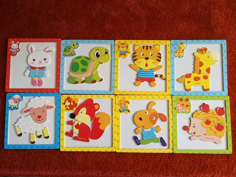 wooden puzzle toys for children 