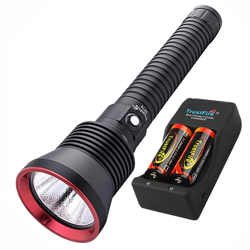 

3200LM Dive Light Trustfire XHP-70 LED Diving Flashlight Underwater Light 70m Waterproof Tactical Torch Fishing Lamp lanterna