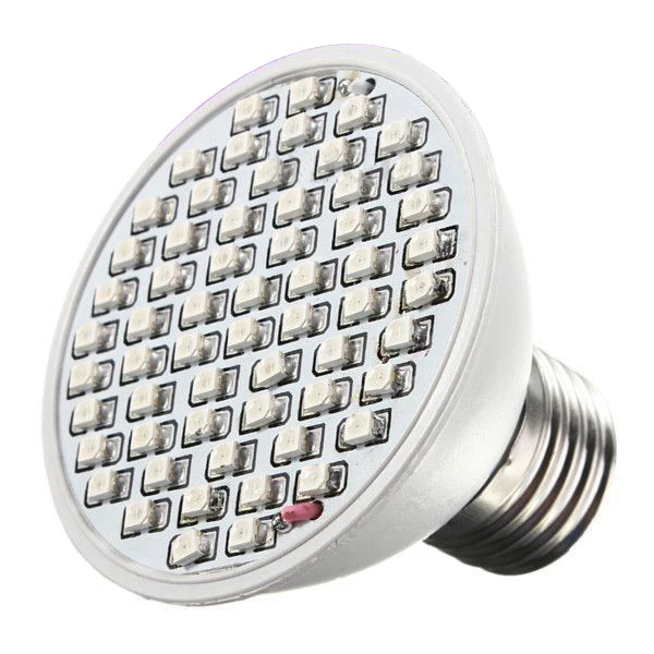 

6W E27 60 LED 3528 SMD red blue LED Plant Grow Lamp
