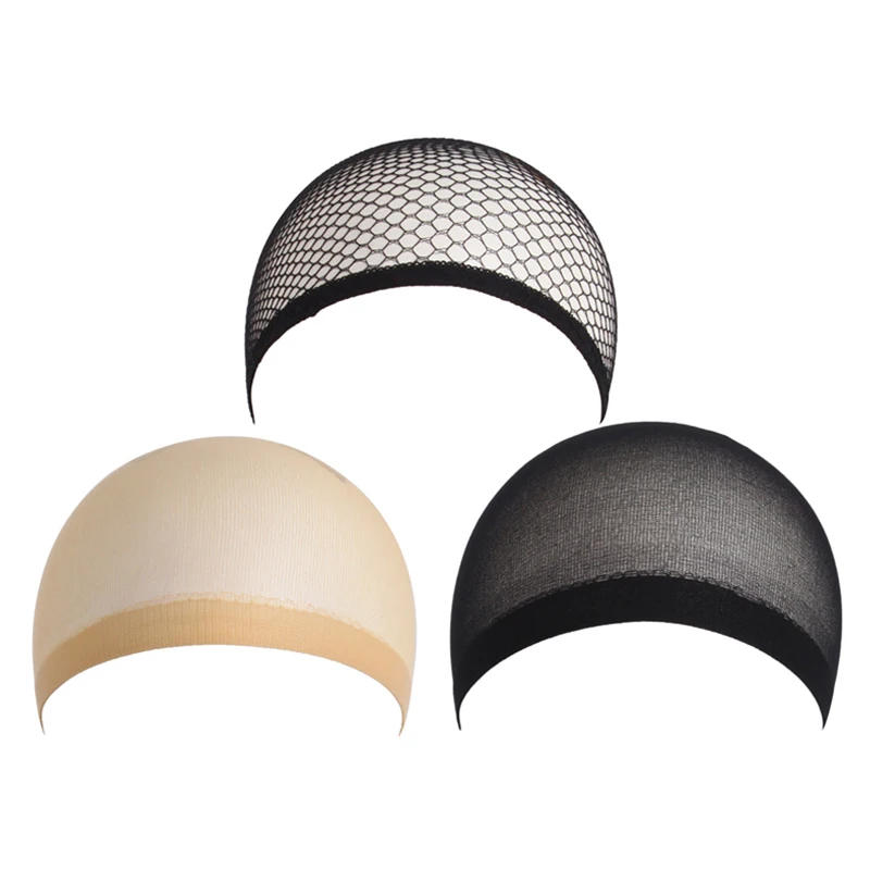 

High Quality Hair Mesh Weaving 2 Pieces / Bag Hair Wig Net Stretch Mesh Wig Cap Making