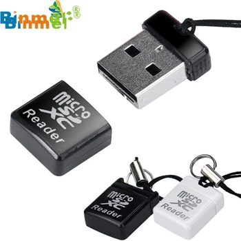 

Binmer MINI Super Speed USB 2.0 Micro SD/SDXC TF Card Reader Adapter APR 6