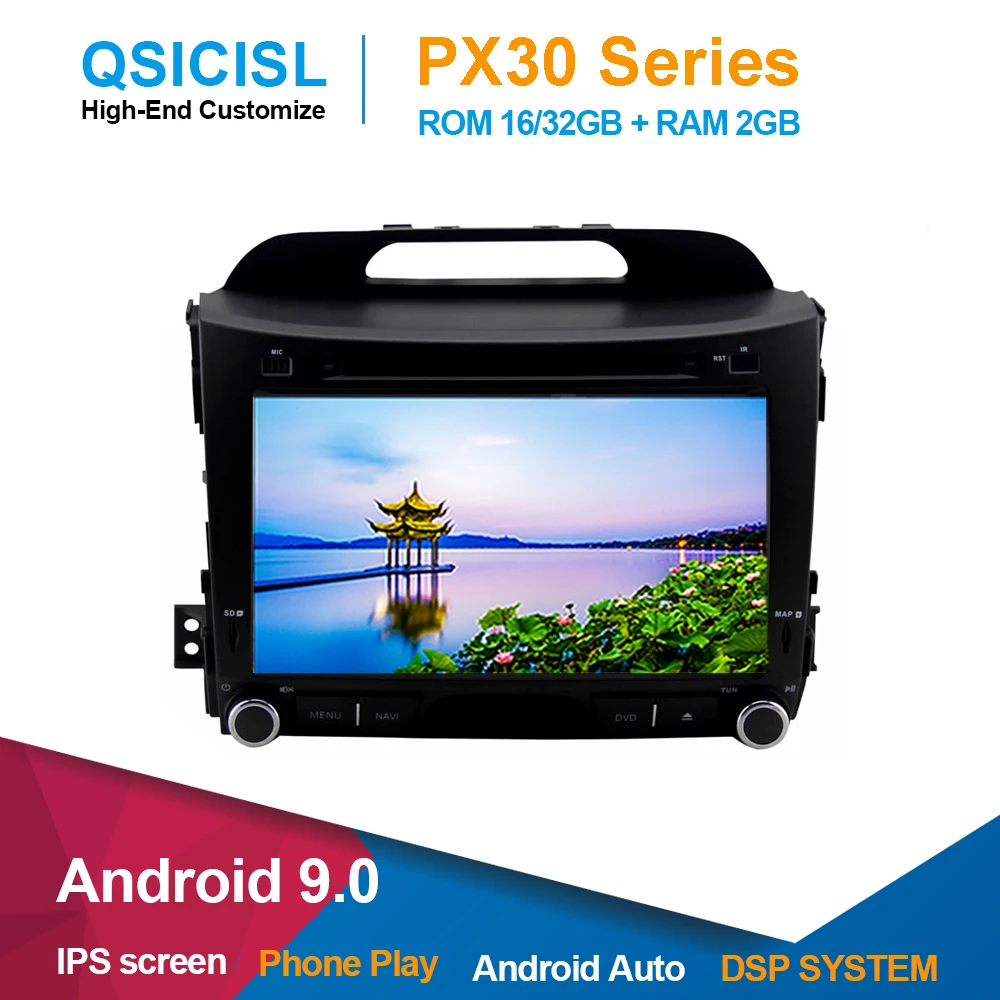 Android 9 0 ips 8 &quotАвтомобильный мультимедийный плеер для Kia Sportage 2011 2012 2013 2014 2015