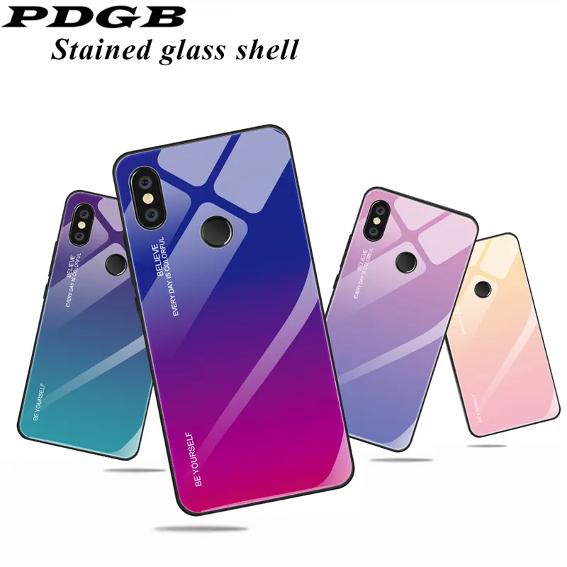 

PDBG TPU Case for Xiaomi Mi 6 8 Lite A2 A1 5X 6X Mix 2s 3 Redmi 5 Plus 6A Note 6 Pro Pocophone F1 Mirror Tempered Glass Cover