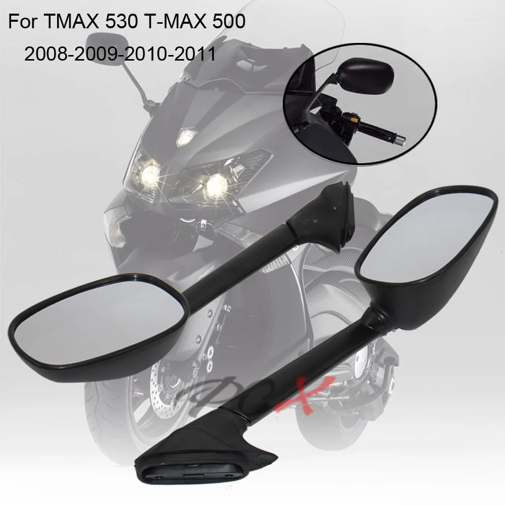 Мотоциклетные зеркала боковые для Yamaha T MAX500 TMAX 500 заднего вида 2008 2009 2010 2011