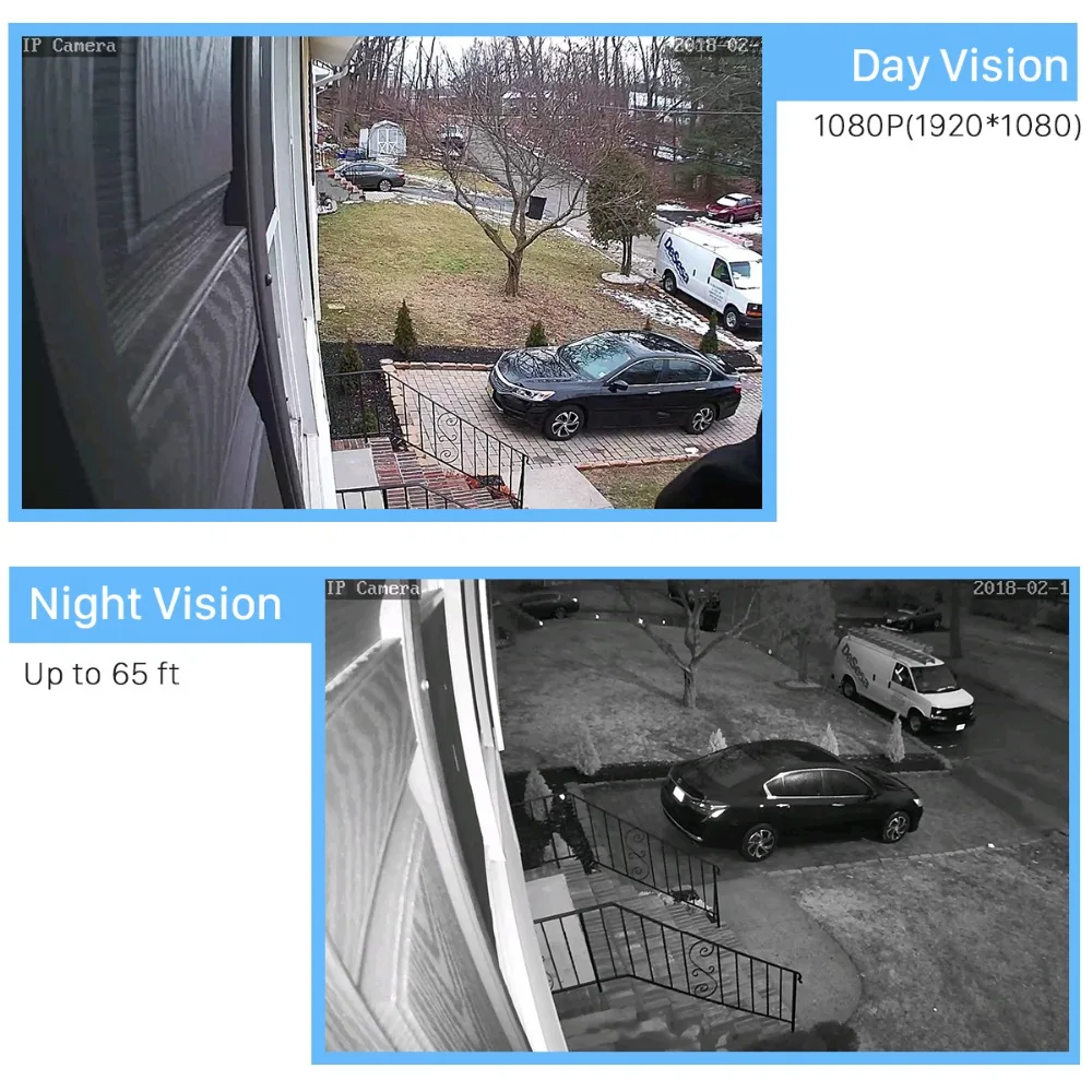 IP камера BESDER уличная водонепроницаемая 1080/960/720P слот для TF карты|security ip|waterproof