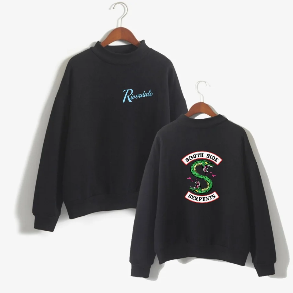 NEW Riverdale hoodie Graphic Turtleneck SNAKE Hoodies For Women Befree