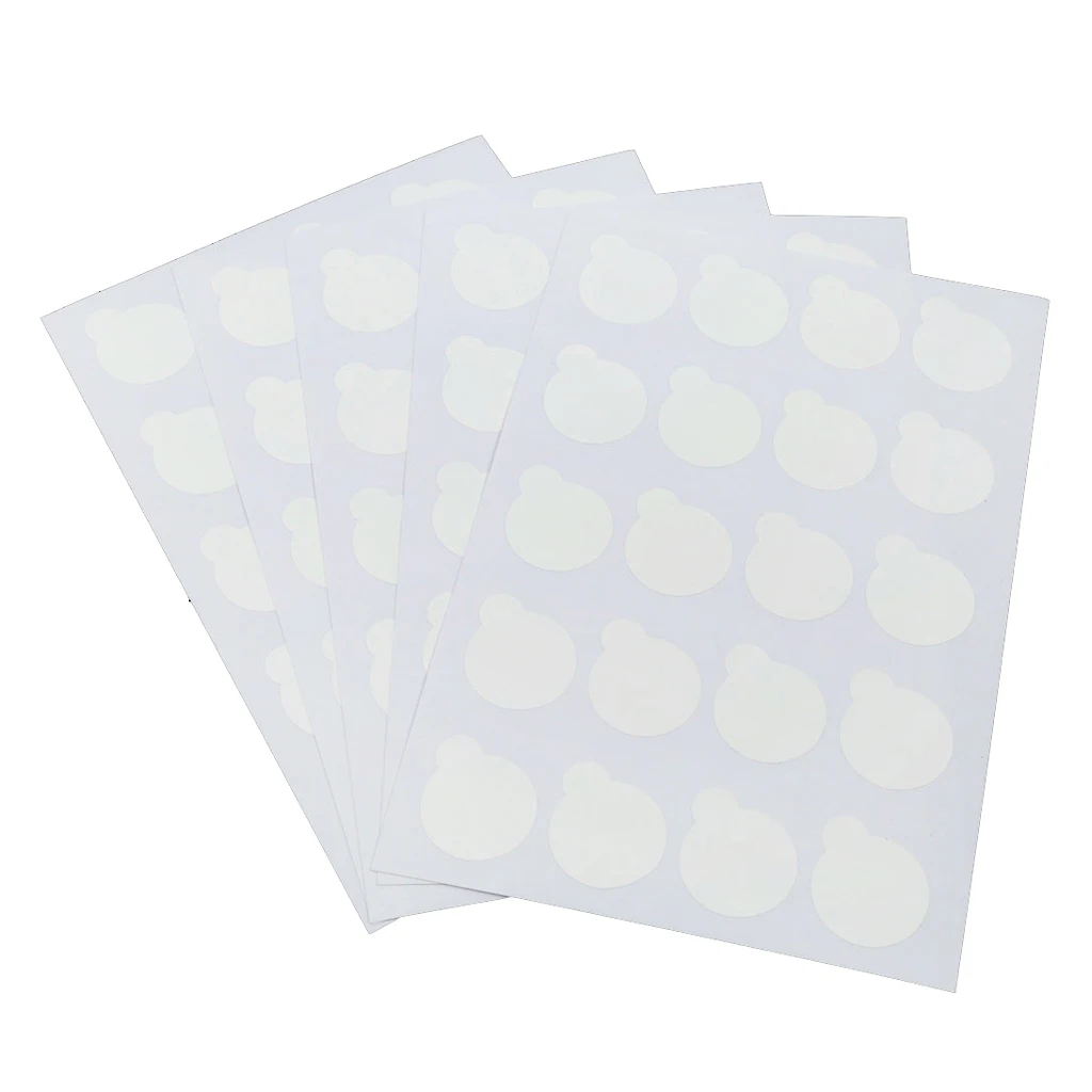100Pcs Eyelash Extension Glue Plate Pads Pallet Sticker Film Women Make Up  Accessories