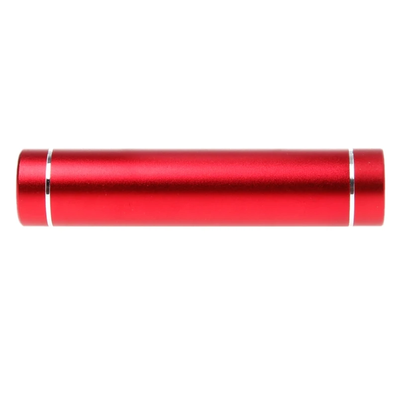 OOTDTY 18650 батарея DIY банк питания коробка с светодиодный фонарик USB зарядное устройство для смартфонов - Цвет: Red