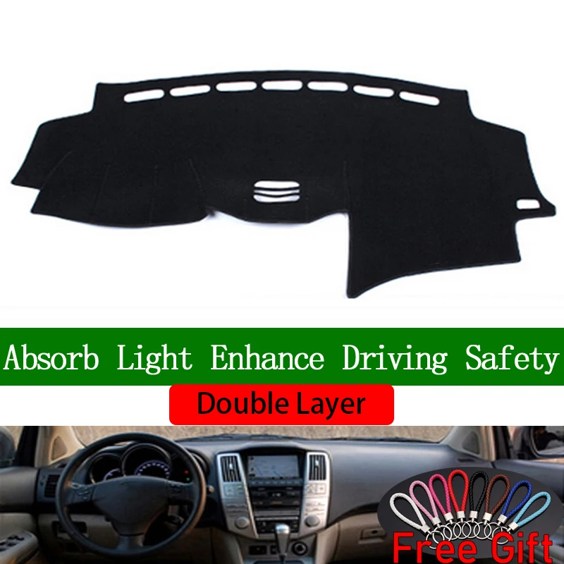 Двухслойные автомобильные наклейки для lexus RX300 RX350 RX400 2004 2005 2006 2007 крышка приборной