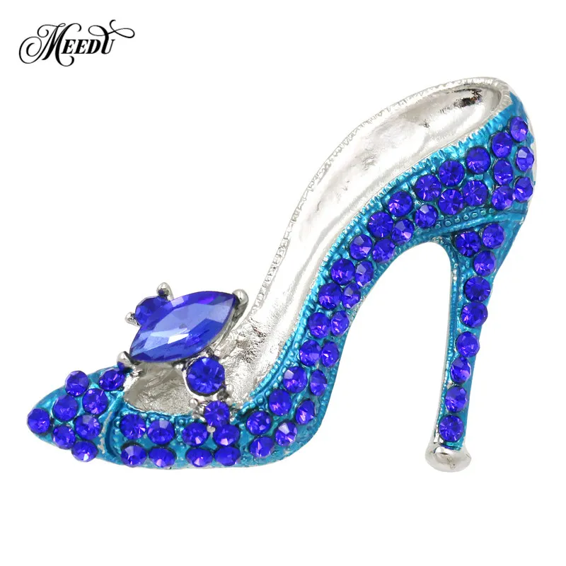 MIEG/Очаровательная дизайнерская обувь на высоком каблуке с цветными кристаллами; брошь на булавке для женщин; аксессуары для одежды