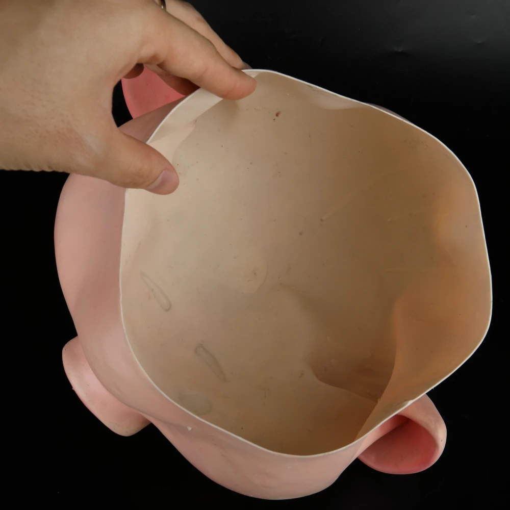 2019 Sweet Cute Pig Mask Funny Animal Mask Zoo Pig Mask Halloween Latex Mask Cosplay New (1)