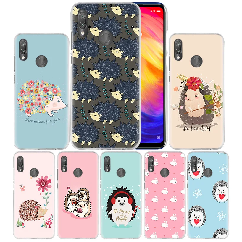 

Kawai Hedgehog Case for Xiaomi Redmi Go Note 7 6 6A Pro S2 5 5A 4X Mi A1 A2 9 Mix 3 5G 8 lite Play F1 Hard PC Anime Phone Cover