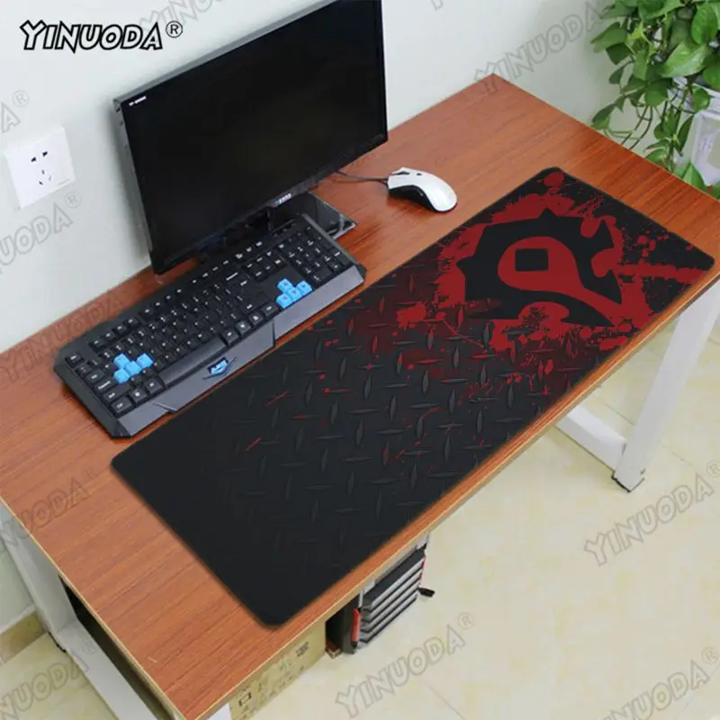 Yinuoda ваш собственный коврик Орда резиновый ПК компьютерный игровой коврик для Мыши Компьютерный ноутбук аниме расширенный коврик для мыши игровой коврик