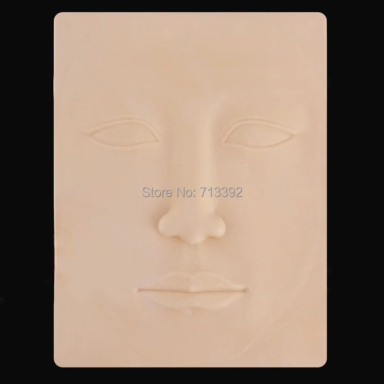 3D уход за кожей лица для перманентного макияжа бровей губ для тренировки лица силиконовая кожа