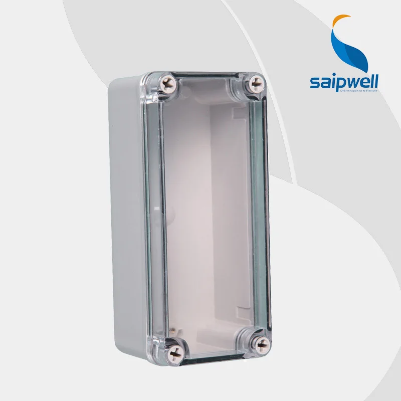 

Free Shipping ABS IP65 indoor/out door Light Insulation Corrosion Waterproof Clear Cover Waterproof Electrical Junction Box