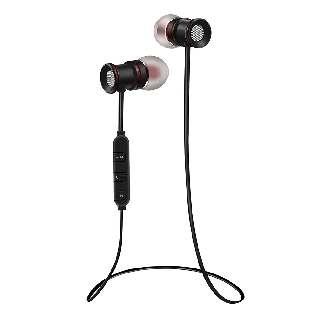

Bluetooth 4.1 Wireless Sports Headphones Workout Running In-ear Earphones Stereo Headset with Mic for iPhone Xiaomi Samsung