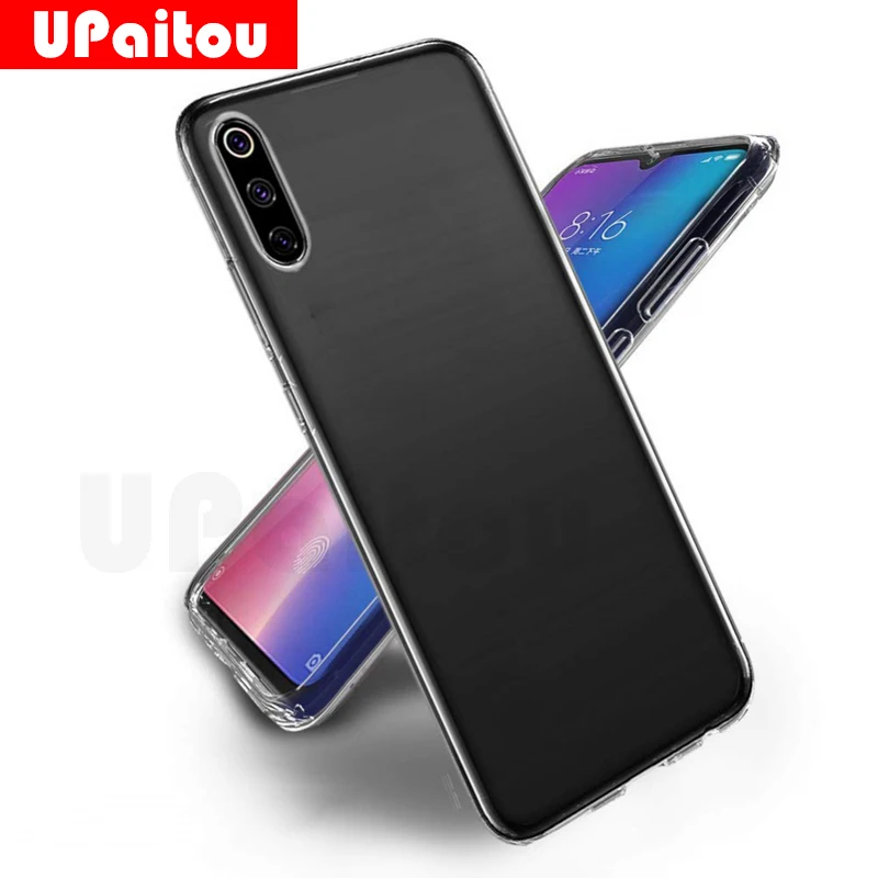 UPaitou Ultra Thin Soft TPU Case for OPPO Realme 3 Pro Silicone Transparent Cover Clear |