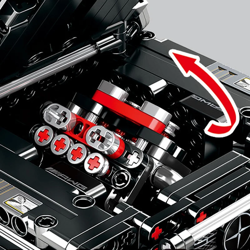 Новый Лего Technic Creator Expert MOC G500 SUV AWD Wagon автомобильные строительные блоки кирпичи