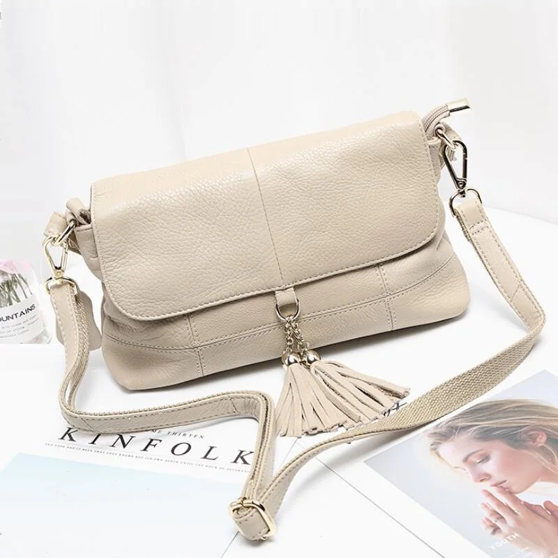 

2019 genuine leather women's shoulder bags women's crossbody bag famous brand designer ladies shoulder messenger bags Female
