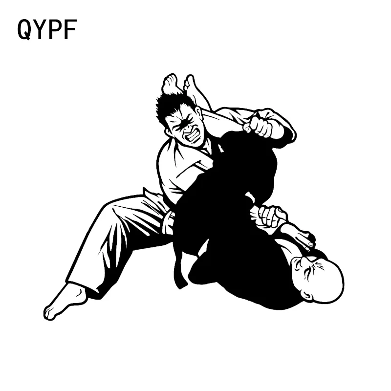 Уникальные Наклейки Judo QYPF 15 4*12 7 см виниловые декоративные светоотражающие