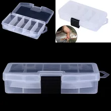 Портативный ящик для приманки, рыболовные приманки, крючки, другие рыболовные инструменты, прозрачный пластиковый ящик для хранения, рыболовные снасти, контейнер для приманки, чехол