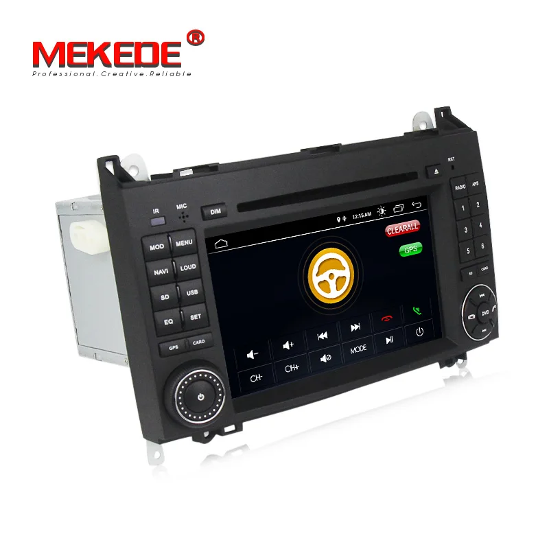 Flash Deal Android 8.1  HD Car DVD Player for Mercedes/Benz Sprinter 2500 3000 Vito Viano W169 W245 W469 W906 GPS  Quad Core Wifi+16G map 4