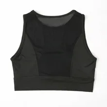 Сексуальные женские Дамские кроп Топ Удобная футболка спортивный жилет стрейч короткие топы без рукавов