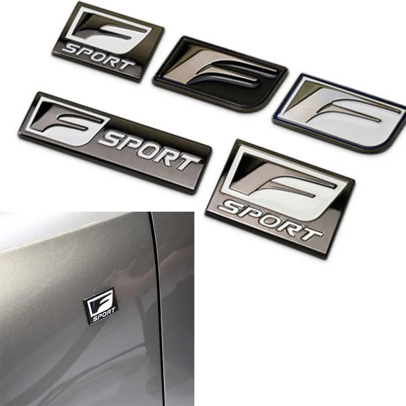 For 06-13 Lexus IS F 250 350 Gray Carbon Fiber Trunk Emblem Insert Decal Filler