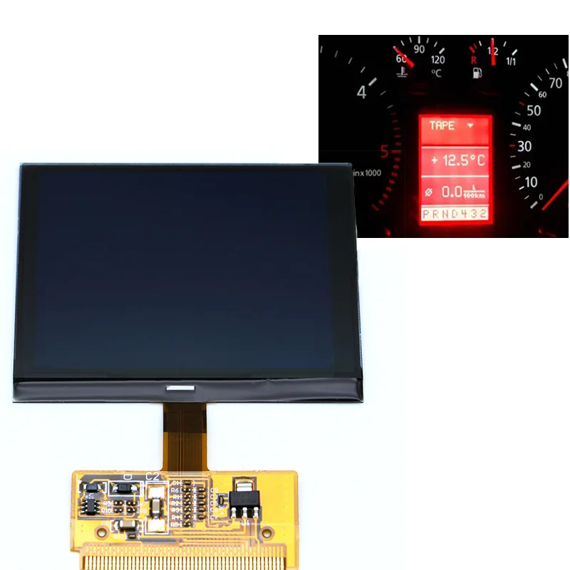 

LCD Display A3 A4 A6 VDO for V-W LCD Display Screen for audi A6 Jaeger A3 A4 for Jaeger LCD dash dashboard repair