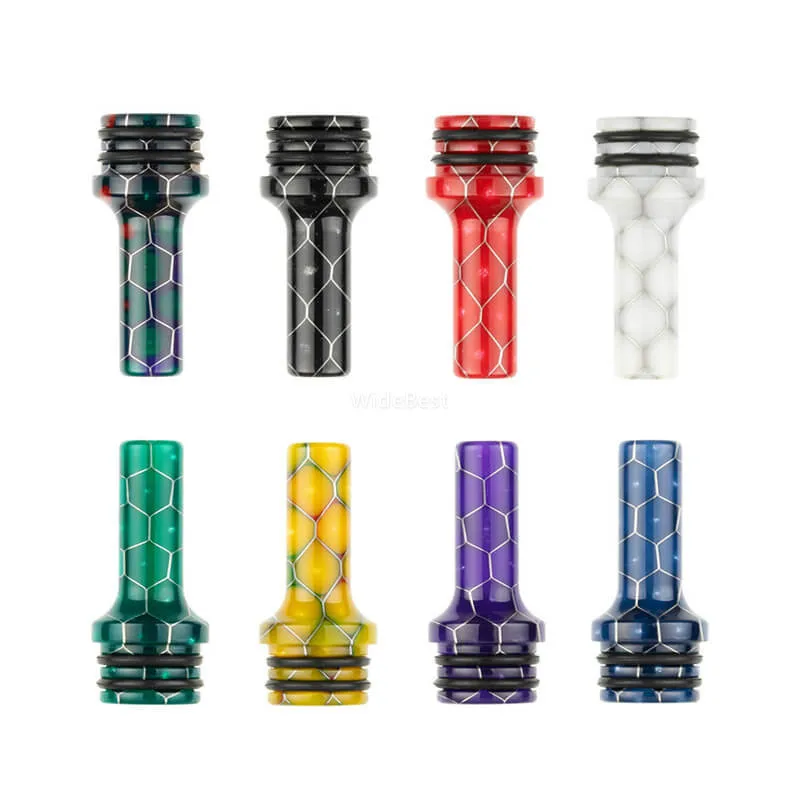 

Delrin/Resin Honeycomb 22mm Long 510 MTL Drip Tip Replacement for justfog Q14/justfog S14