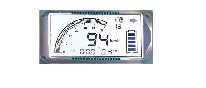 Спидометр, ЖК-дисплей, приборная панель, синий/белый/цветной дисплей для электрического скутера, электрического велосипеда, трицикла, мопедный аккумулятор, индикатор