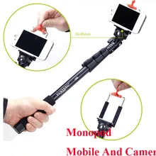 Выдвижной ручной монопод Штатив Адаптер для камеры мобильного телефона для iphone 5s 5 5c 6 6 плюс samsung Note 3 4 S4 S5 htc
