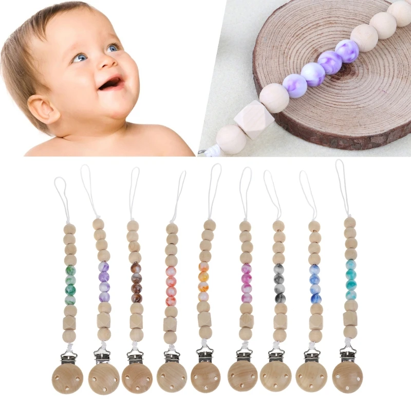 2018 New Baby Pacifier Clip Chain Soother Nipple Holder Infant Feeding Teether Holder MAY29-A