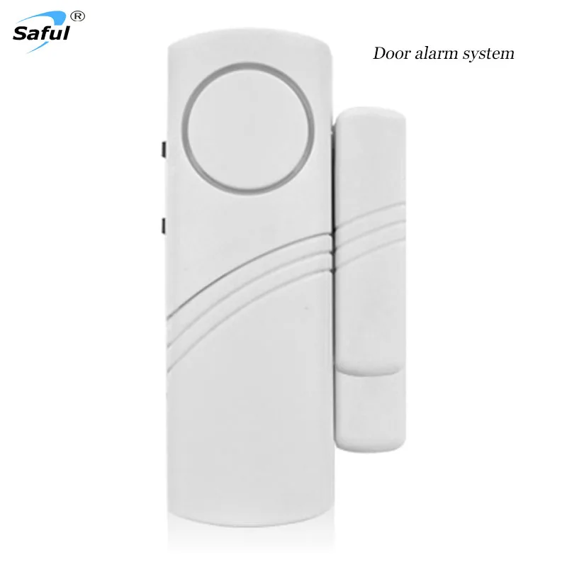 

Wireless Magnetic Sensor Door/Window Entry Alarm System Loud Alarm Sound Home Security Burglar Alarm Device Hot Sale 2017
