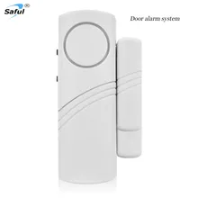 Wireless Magnetic Sensor Door/Window Entry Alarm System Loud Alarm Sound Home Security Burglar Alarm Device Hot Sale 2017