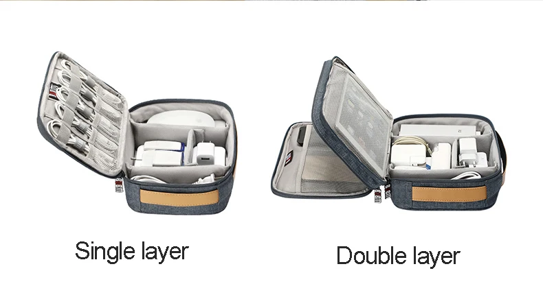 BUBM дорожная сумка-Органайзер для кабеля, цифровая сумка для хранения для usb-кабеля, зарядное устройство, Дополнительный внешний аккумулятор, косметичка, сумка-Органайзер для хранения
