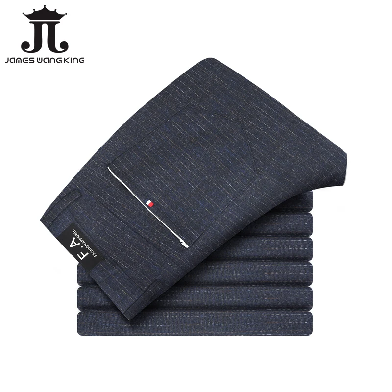 

Spring Men's Trousers Breathable Thin Cotton Linen Pants Casual Solid Color Loose Pants