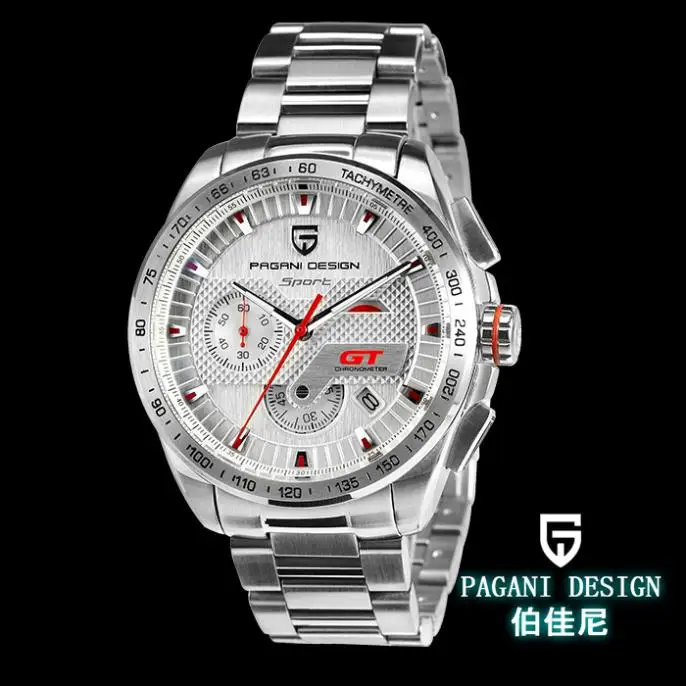 Pagani Design Fashion Racing Sports watch Diving Watches Men's leisure Business Watch Give The Original Strap (CX - 2641) | Наручные