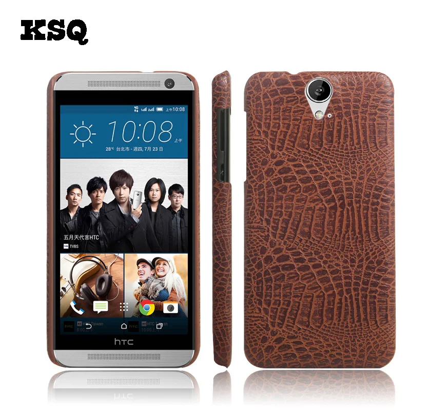 

For HTC One E9 Plus Cover Luxury Crocodile Pattern PU Leather Mobile Phone Cases For HTC One E9+ Case Cell Phone Back Cover