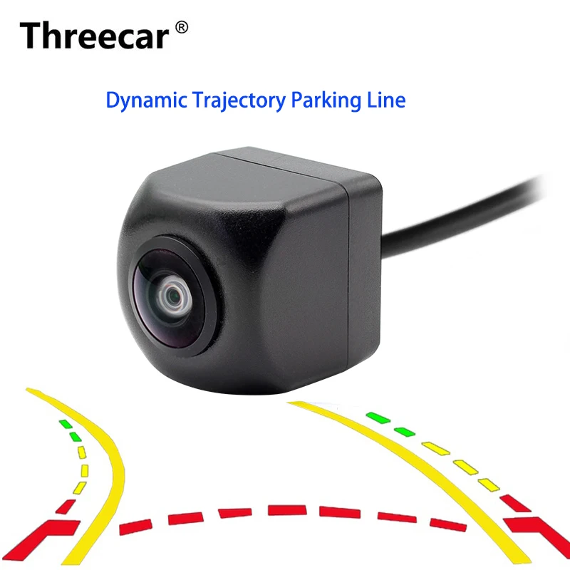 

HD Real 170 Degree Angle Fisheye Lens Dynamic Trajectory Parking Line Car Rear View Reverse Backup Camera For Parking Monitor