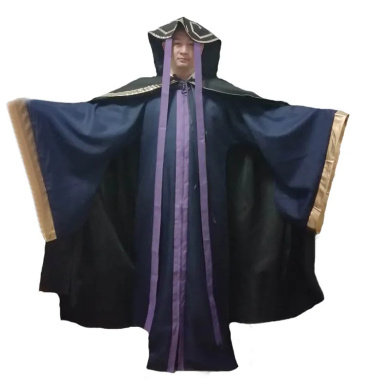 Персонаж Аниме Overlord Ainz Ooal Gownt костюмы для косплея