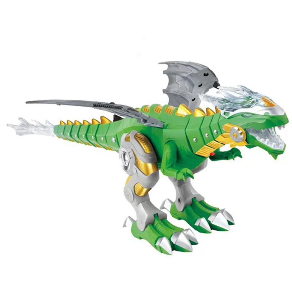 

Kids Toy Fun Plastic Spray Fire /Water Walking Dragon Dinosaurs Model Children Boys DIY Animal Learning education Toys top Gift