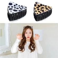 1 шт. милые аксессуары для волос Kitty корейские кошачьи ушки коготь для волос винтажный Леопардовый принт заколки для волос horquillas де Pelo Para Mujer