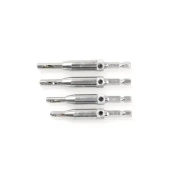 

Fixmee 4pc/lot Self Centering Wood Drill Bits Hinge Open Tool 5/64'' 7/64'' 9/64'' 11/64''