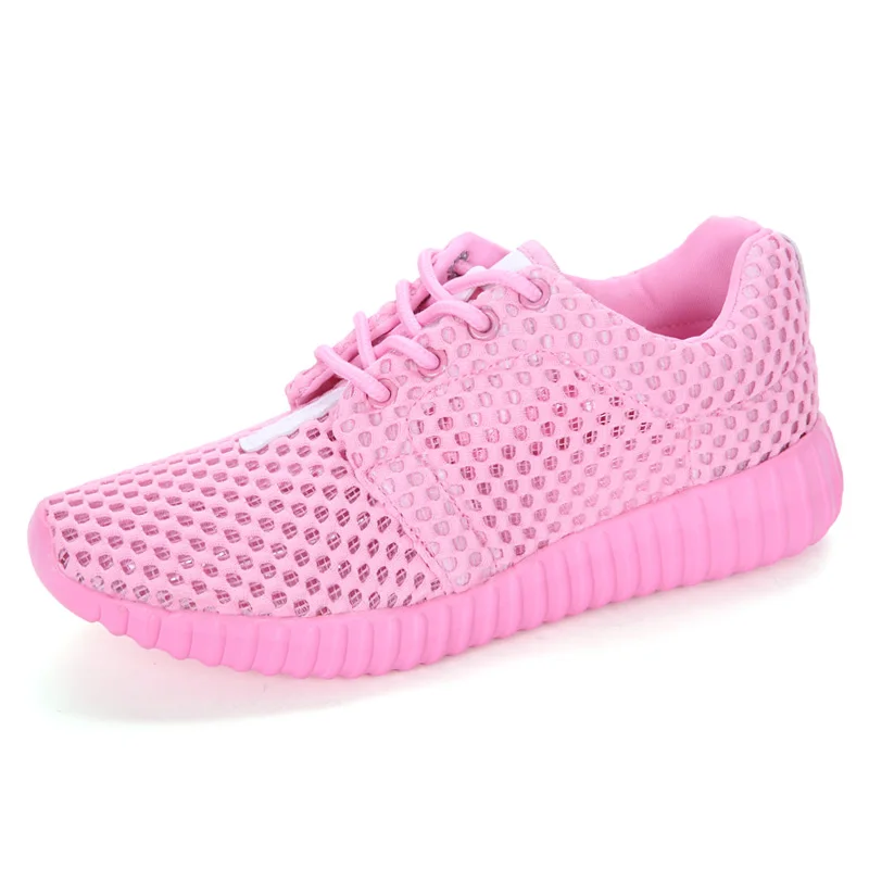 

2018 Spring Autumn New Woman Running Shoes Female Ribbon Thick Sports Shoes White Wild Platform Sneakers Increase Girls Shoes