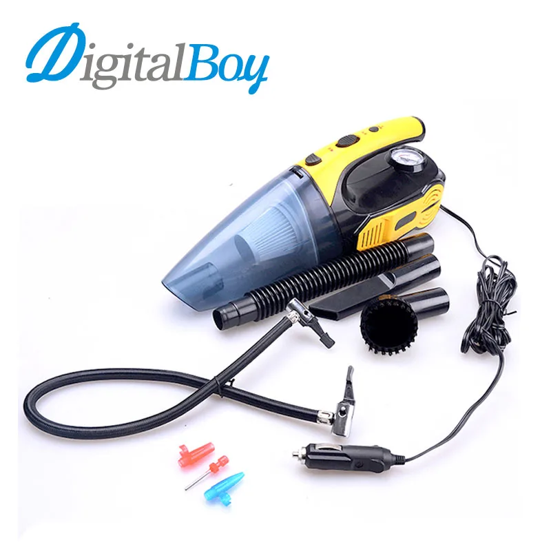 

Multi-function Car Cleaner Vacuum 12V Tire Inflated LED Light 120W Car Clean Wet Dry Dust Automobile Tool Auto Accessories