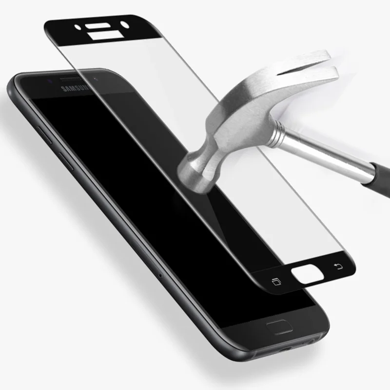 GerTong 5D Защитное стекло для Samsung Galaxy A6Plus J6 2018 J5 J3 J7 2017 A3 A5 A7 закаленное защитное