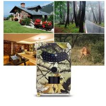 12MP 1080P Trail камера для спортивной охоты на открытом воздухе для наблюдения в дикой природе камера с PIR датчиком инфракрасного ночного видения IP56