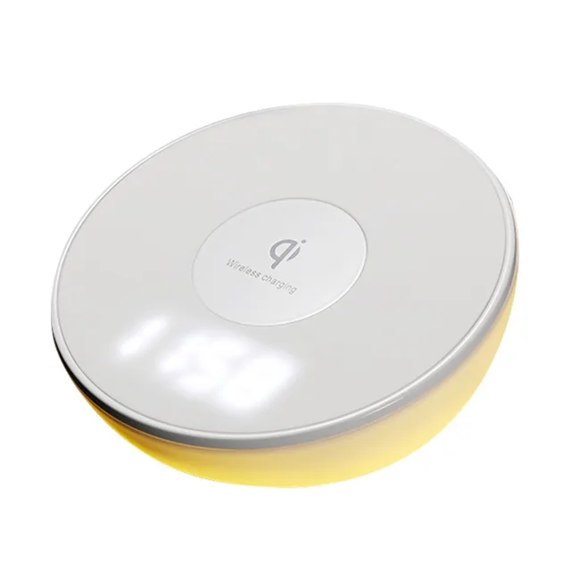 Cheap Wireless Charging Device with Time Display Alarm Clock Wireless Charger For iPhone X 8 Plus For Samsung Galaxy S8 S9 S7 Edge Qi